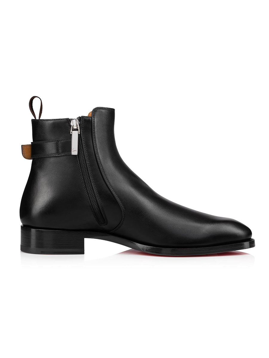 Shoes Men's Shoes | Men's Buckle Dress Ankle Boots in Black - CJ20859