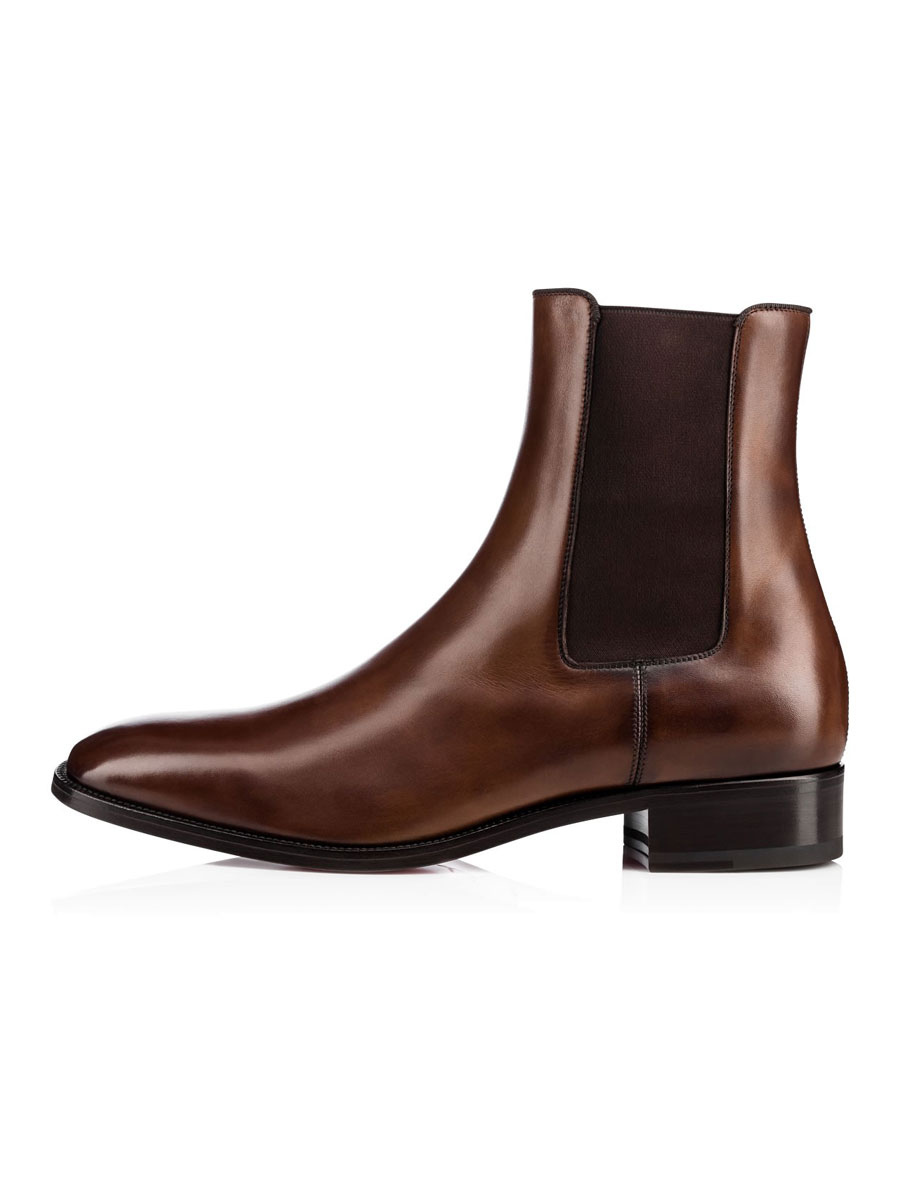 Shoes Men's Shoes | Men's Dress Boots Chelsea Brown - LE52251