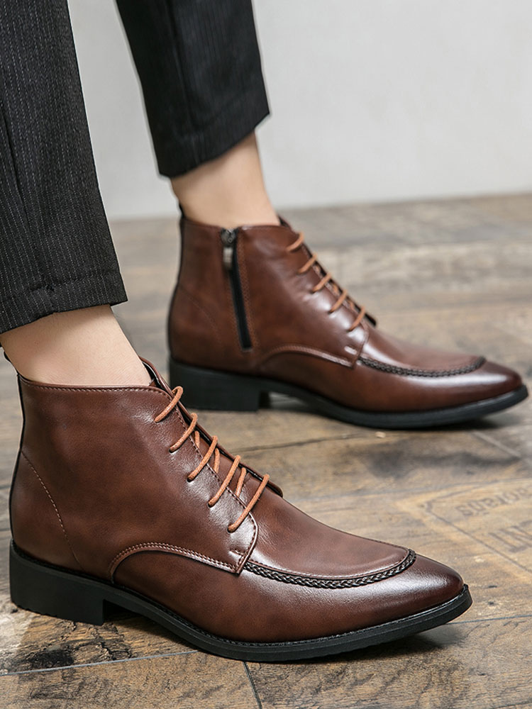 Shoes Men's Shoes | Men Lace Up Dress Boots - BY76039