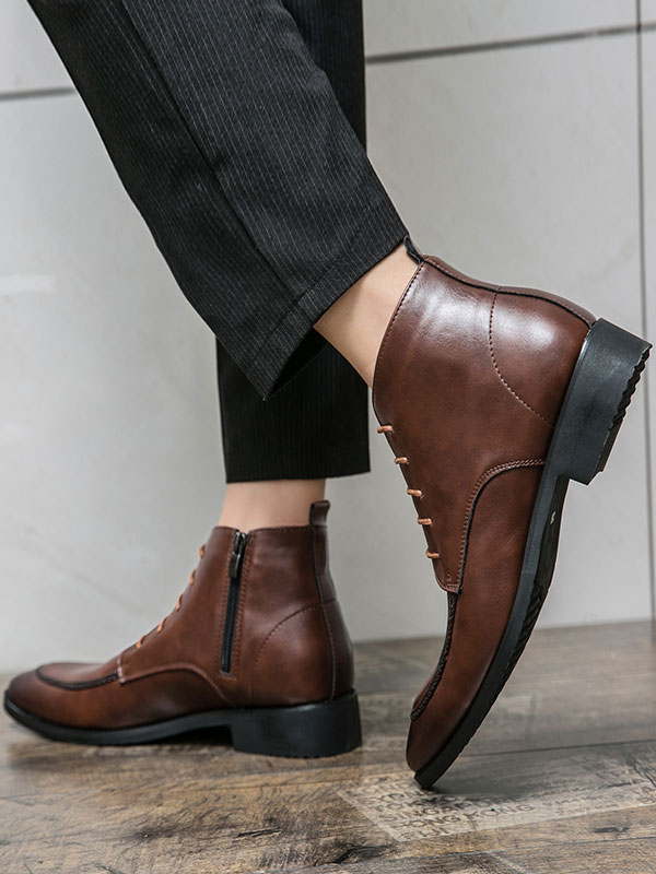 Shoes Men's Shoes | Men Lace Up Dress Boots - BY76039