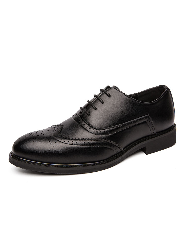 Shoes Men's Shoes | Men's Lace Up WingTips Dress Oxfords - KO07082