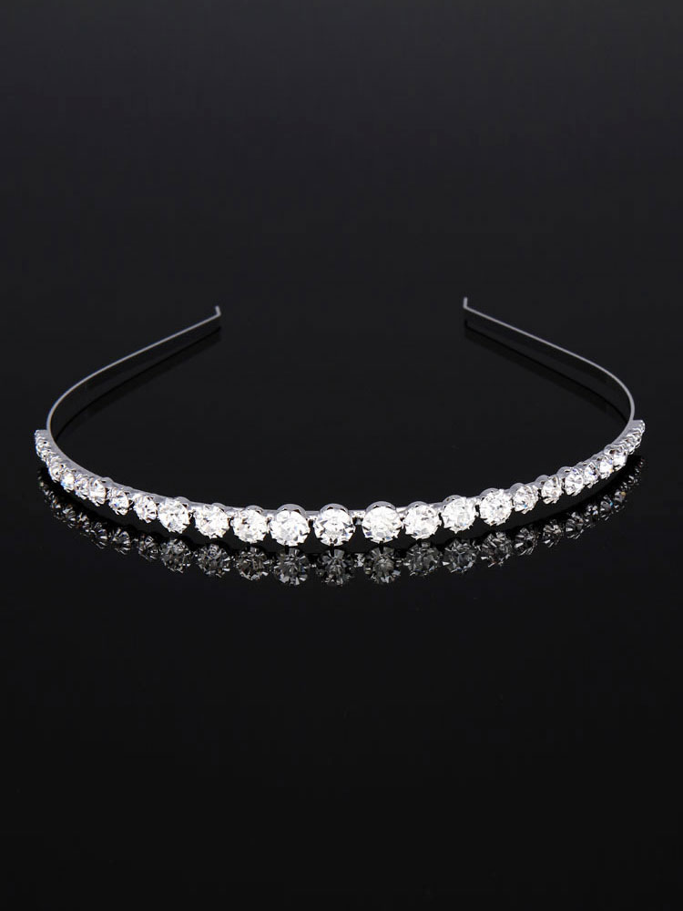 Wedding & Events Wedding Accessories | Wedding Headpieces Rhinestone White Hair Accessories For Bride - PX90583