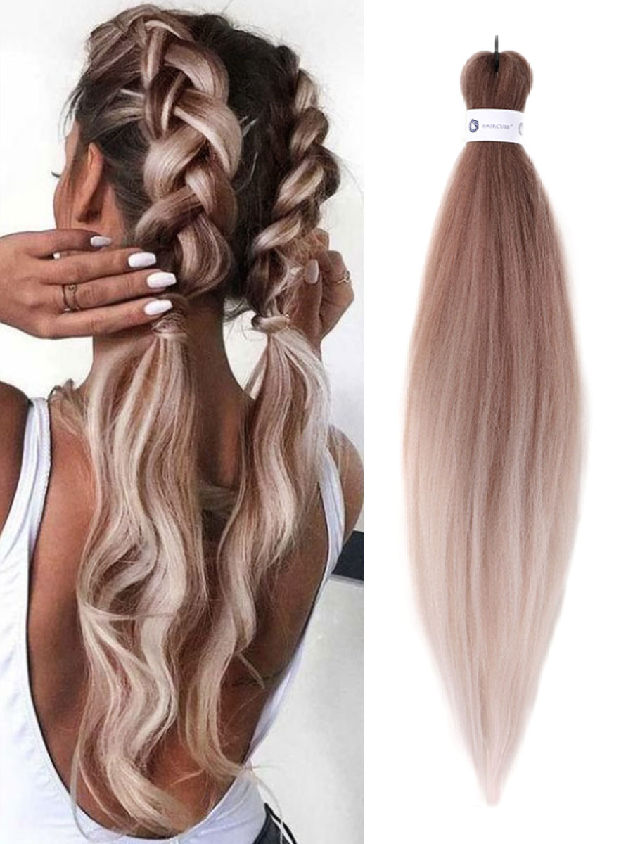 Women's Clothing Accessories | Women Wigs Long Heat-Resistant Fiber Straight Tousled Highlighting Hair - LY74489