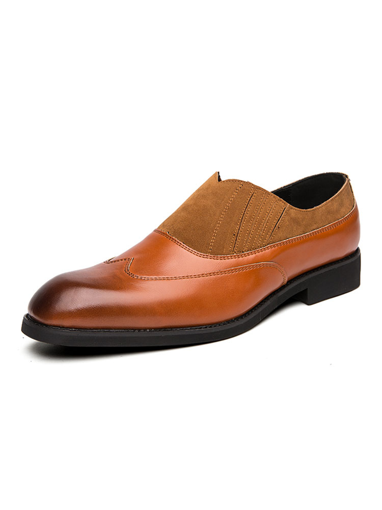 Zapatos de hombre | Mocasines de hombre Zapatos de cuero de PU de moda Slip-On - DV48087