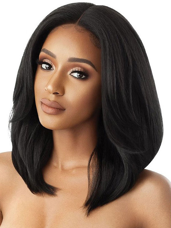 Women's Clothing Accessories | Medium Wigs Synthetic Wigs Women's Wigs Coffee Brown Bobs Heat-resistant Fiber Medium Medium Wig 