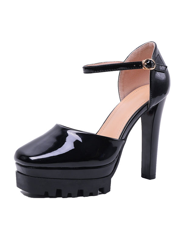 Chaussures Chaussures femme | Cocktails pour femmes talons et pompes à orteil carré talon - HY97054