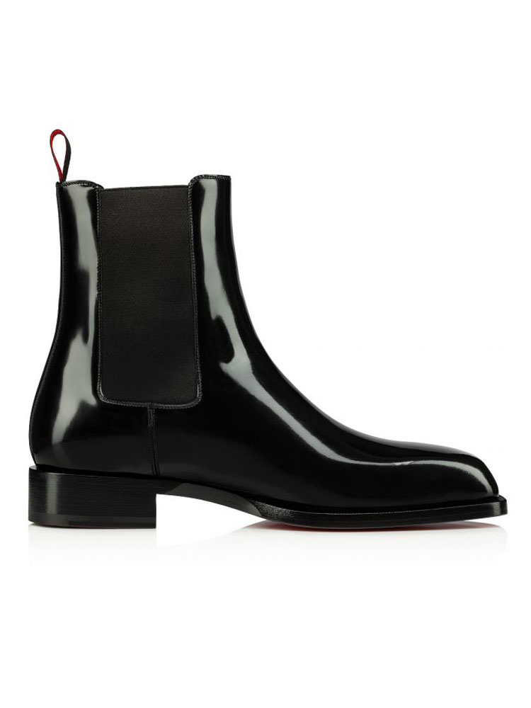 mens square toe boots uk