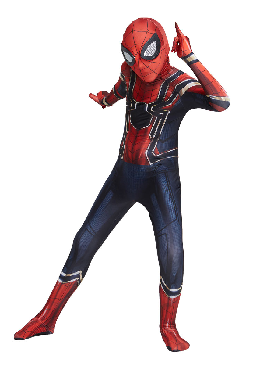 Marvel Comics Cosplay Spider-Man lejos de casa Iron Spider Cosplay  Disfraces 
