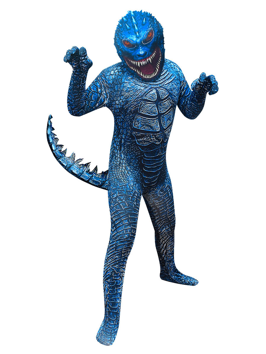 Monster King Godzilla Vs King Kong Clothes Children's Halloween Cosplay ...