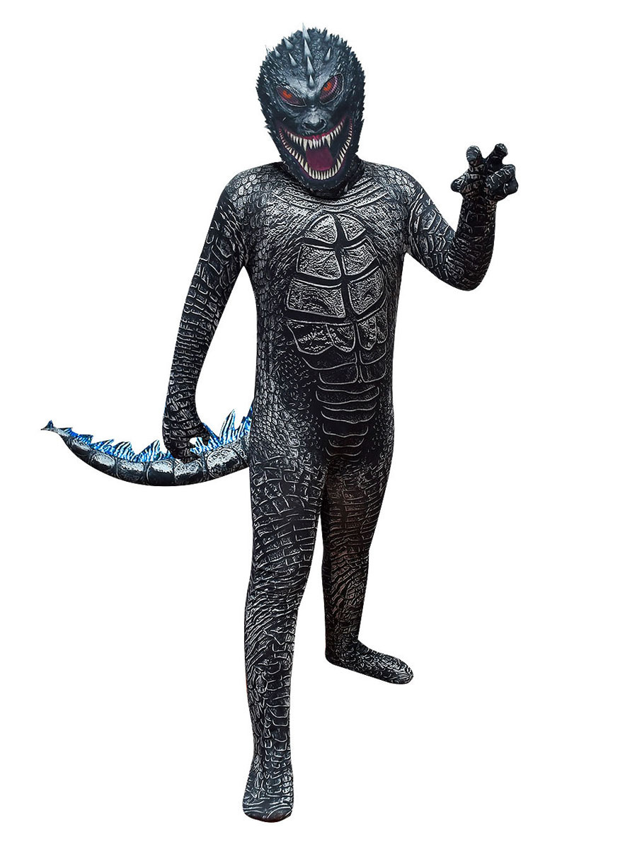 Monster King Godzilla Vs King Kong Clothes Children's Halloween Cosplay ...