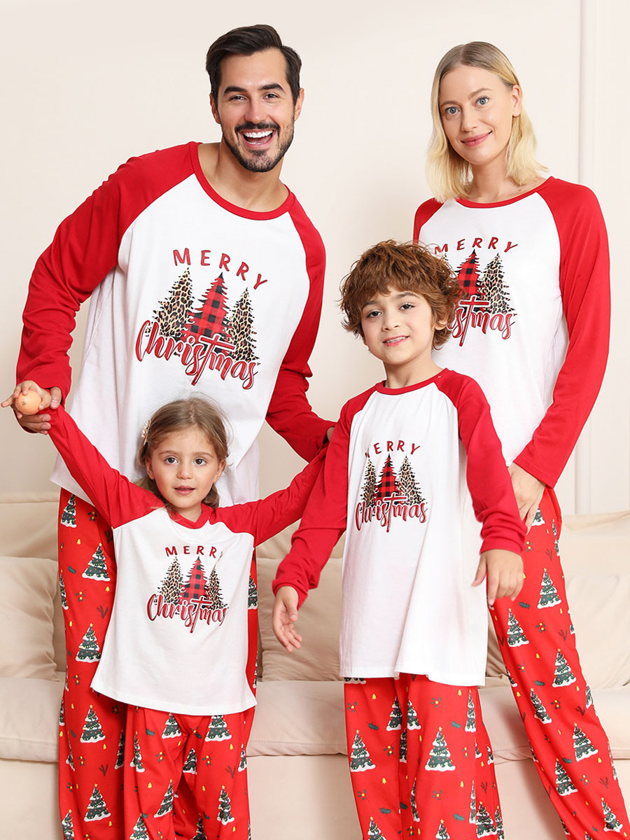 Pijamas navideños para familia, conjuntos de pantalones con navideño para bebés y niños pequeños - Costumeslive.com