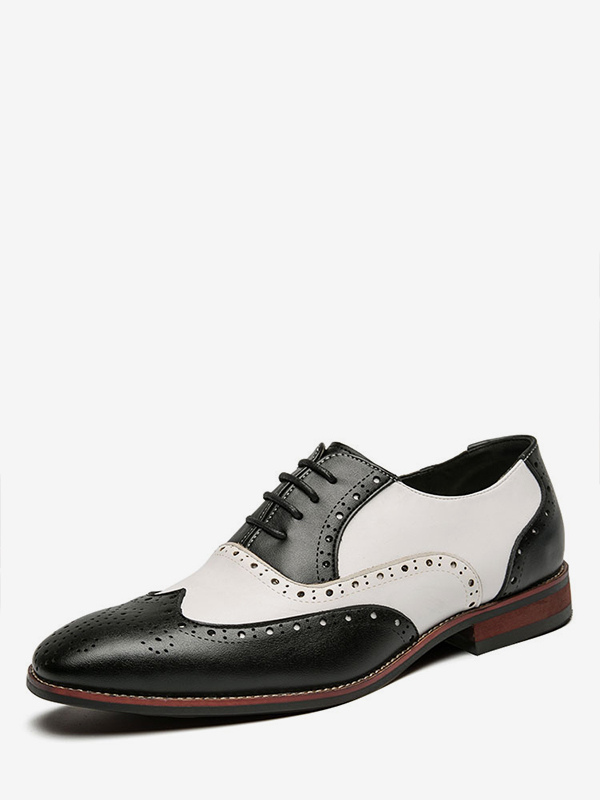 Zapatos Zapatos para hombre Oxford y con punto en ala Huaraches Zapatos 