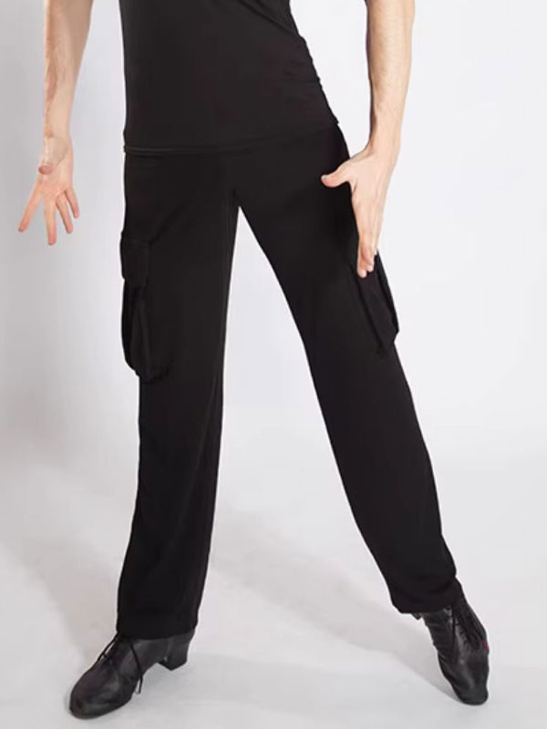 Costume De Danse Homme Latine Pantalon Noir Costume De Danse Latine Sexy