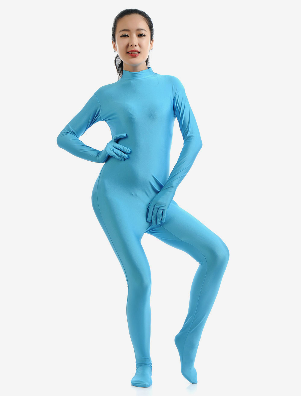 Catsuit Pvc Catsuit Sexy Catsuit Shiny Catsuit Long Sleeves Catsuit Full Body Pvc Catsuit