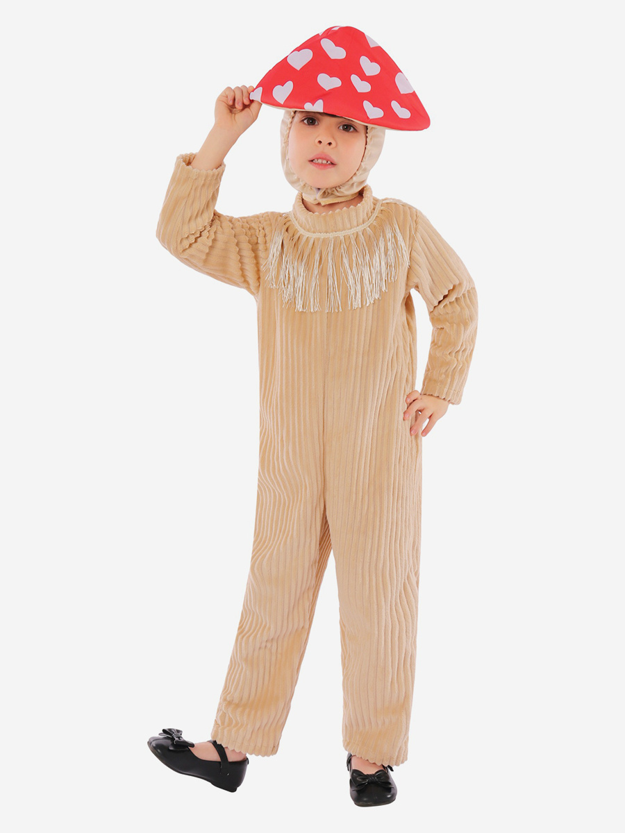 Kigurumi Pyjamas Onesie Halloween Enfant Combinaison Polyester Chapeau