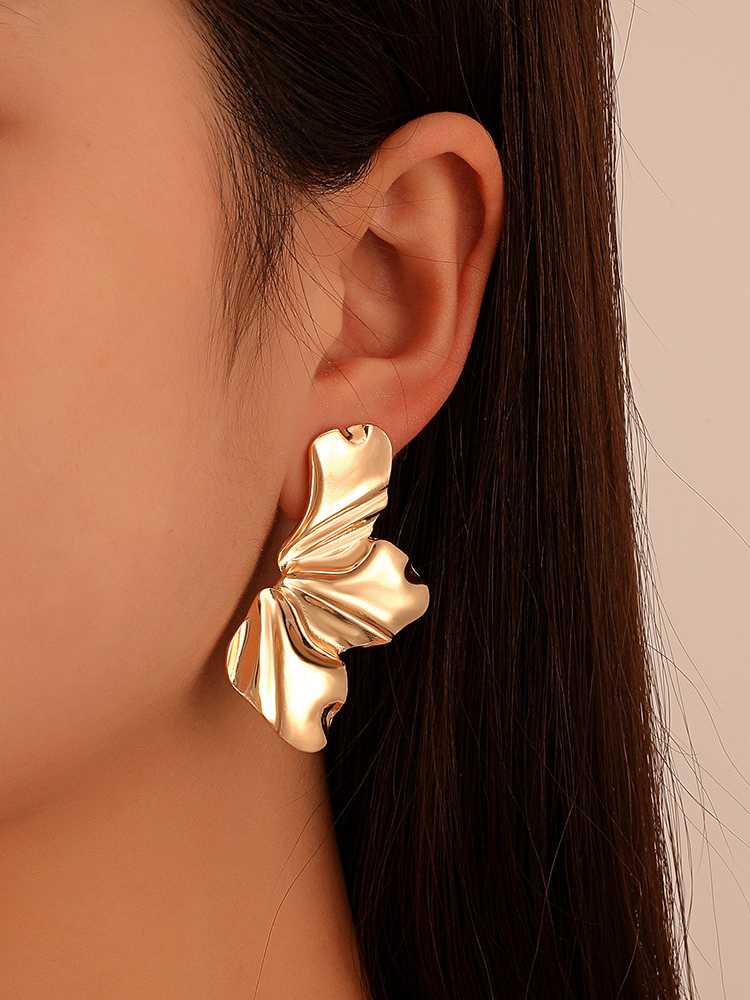 milanoo Irregular Flower Shaped Earrings For Women 2025