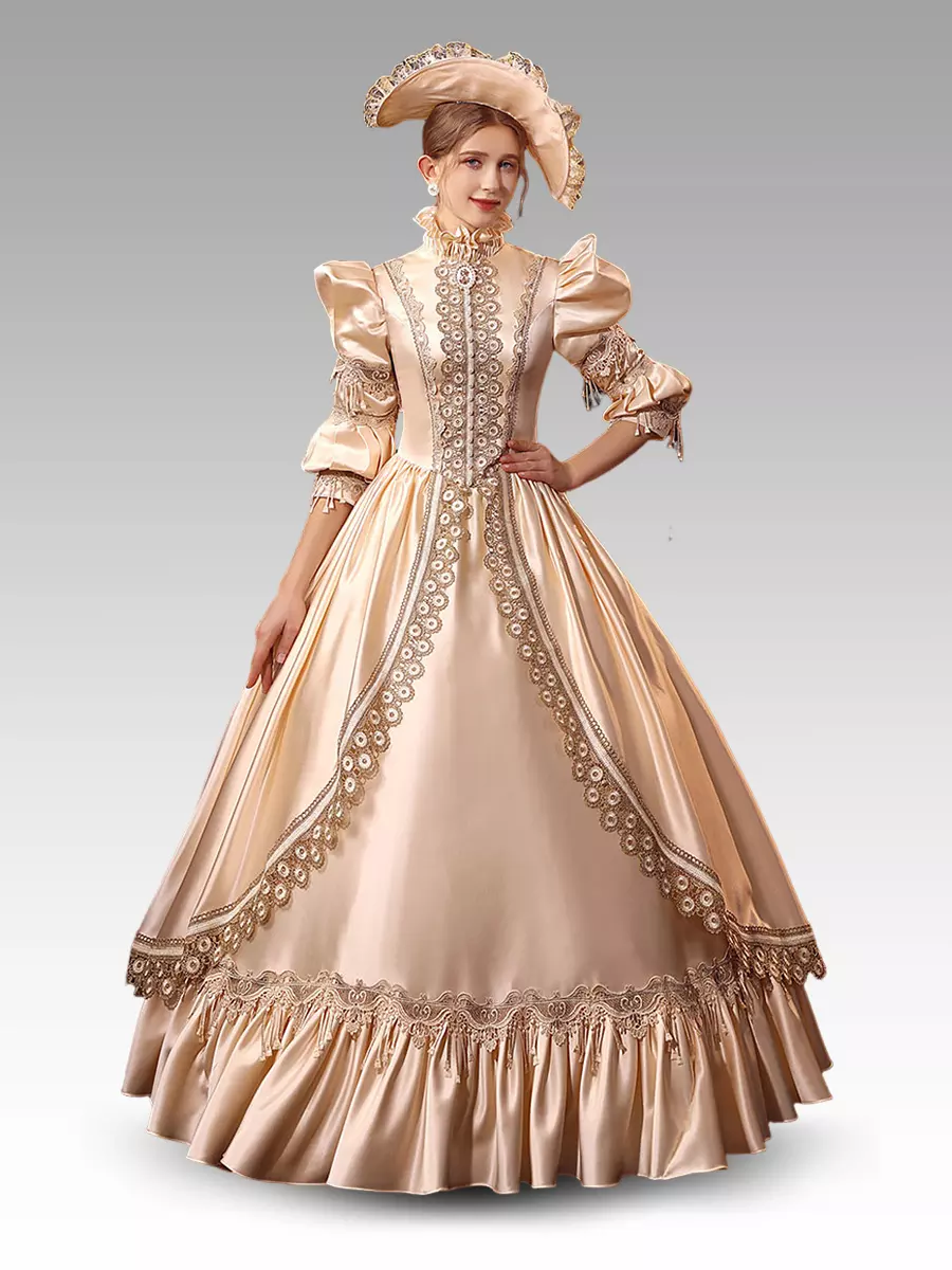 royal themed party dresses Royal Blue Party Gown for Toddlers and Girls, Rich Fluffy Court Train