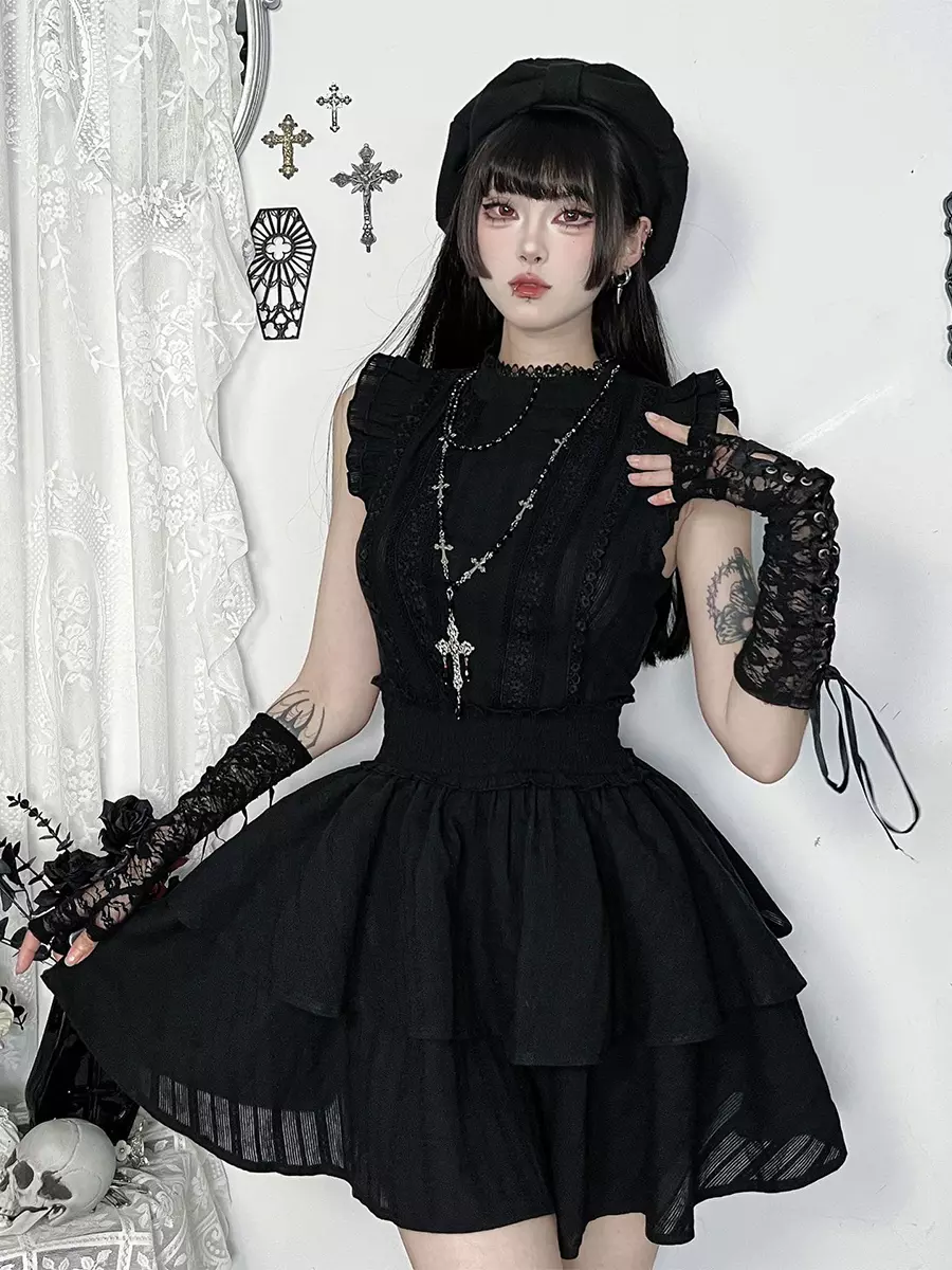 princess polly baby blue dress Gothic Diva Black Dress
