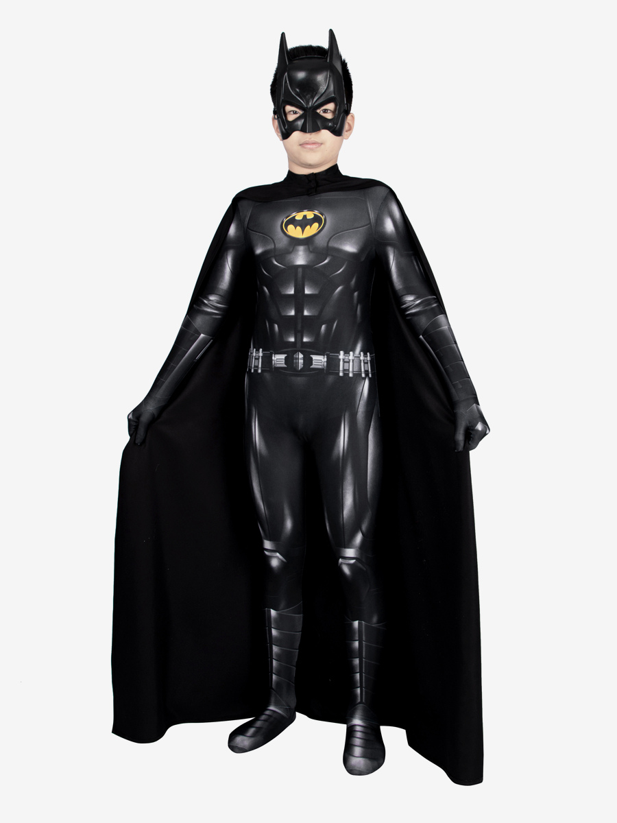 Zentai für Kinder schwarz Lycra Spandex Jungen 2023er