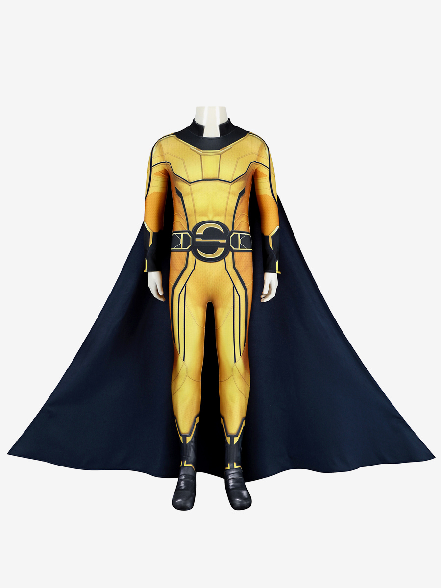 Zentai für Kinder Gold Lycra Spandex Jungen