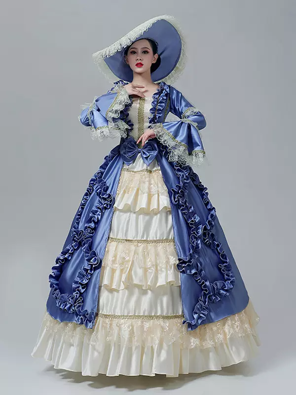 Abito Medievale Stile Barocco Vestiti Abito Da Donna In Stile