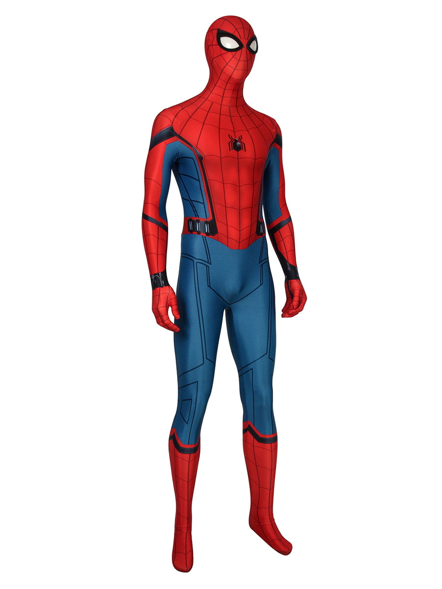 Fasching Spider Man: Weit weg von zu Hause Peter Parker Catsuits Zentai American Comics Cosplay Kostüm Strumpfhosen Karneval Kostüm Faschingskostüme