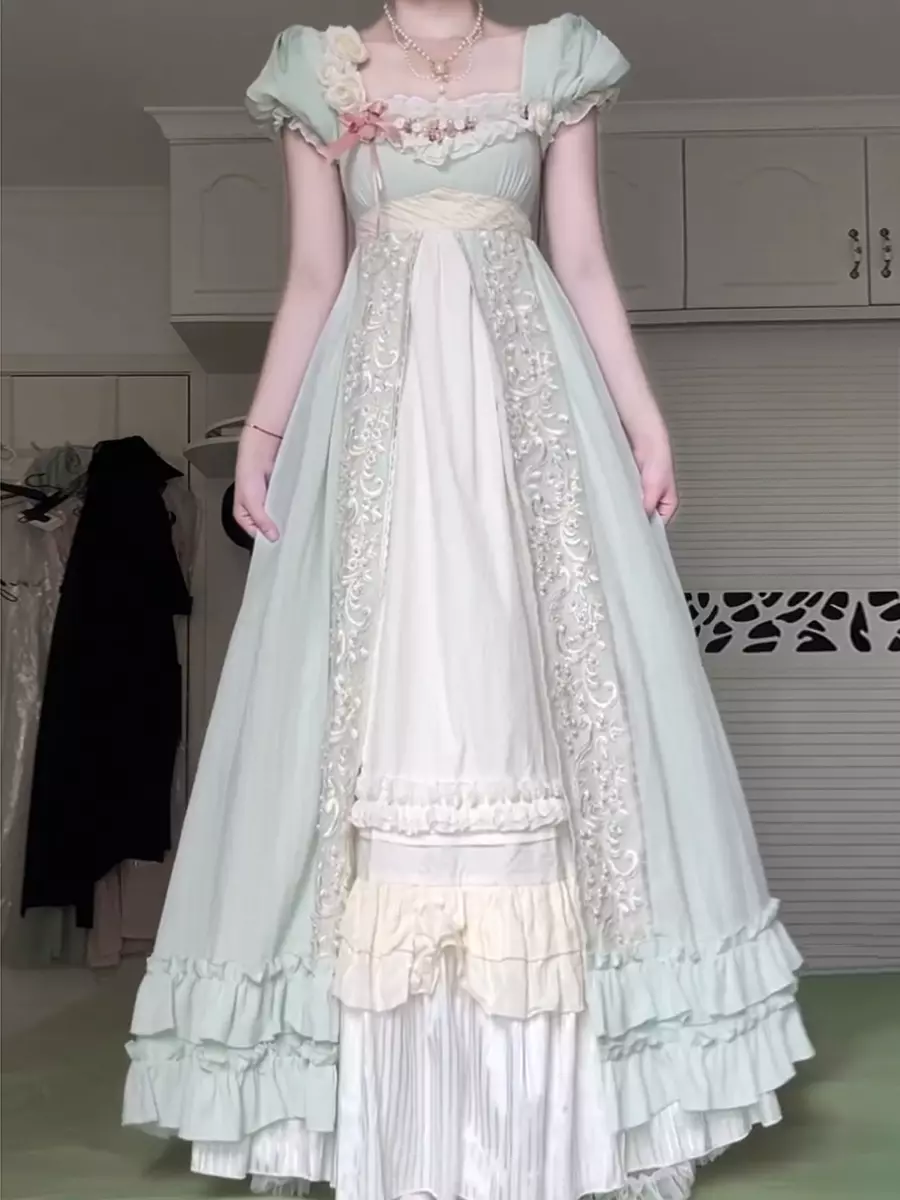 sarah paulson green prada dress Flutter Fairy Dress – French Meadows main image 0