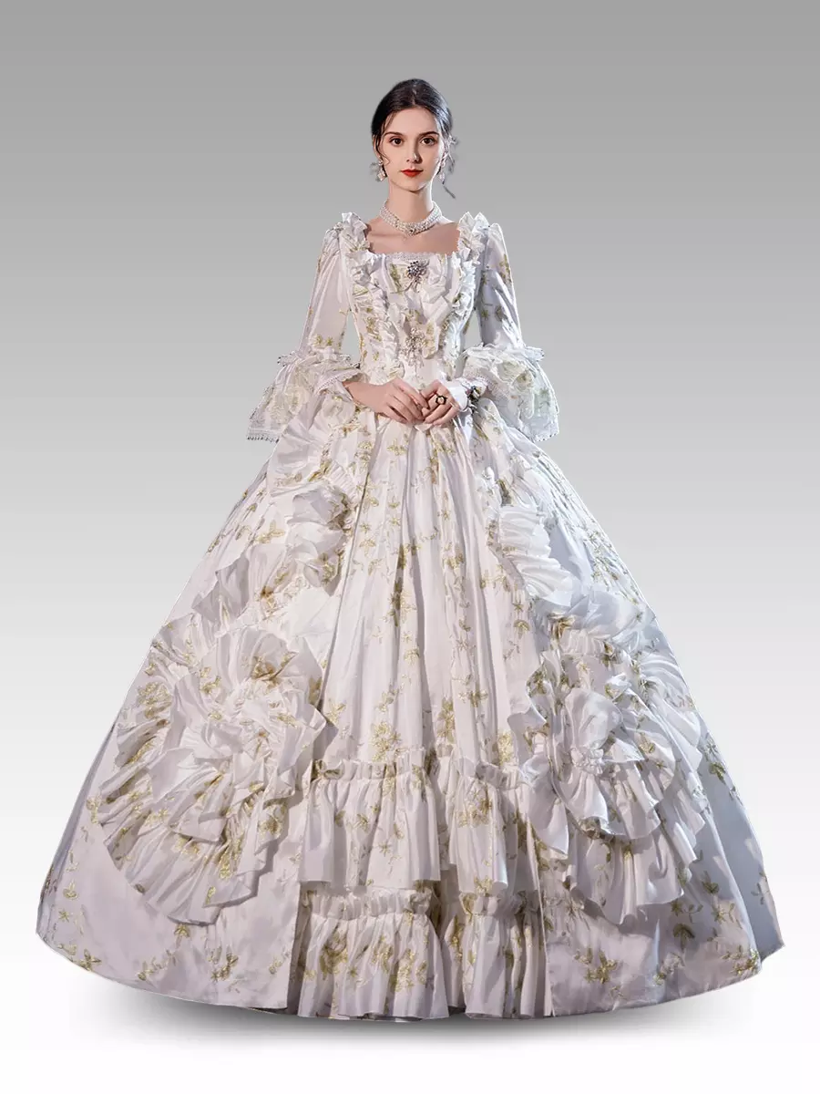 marie antoinette party dress handmade gown Marie Antoinette