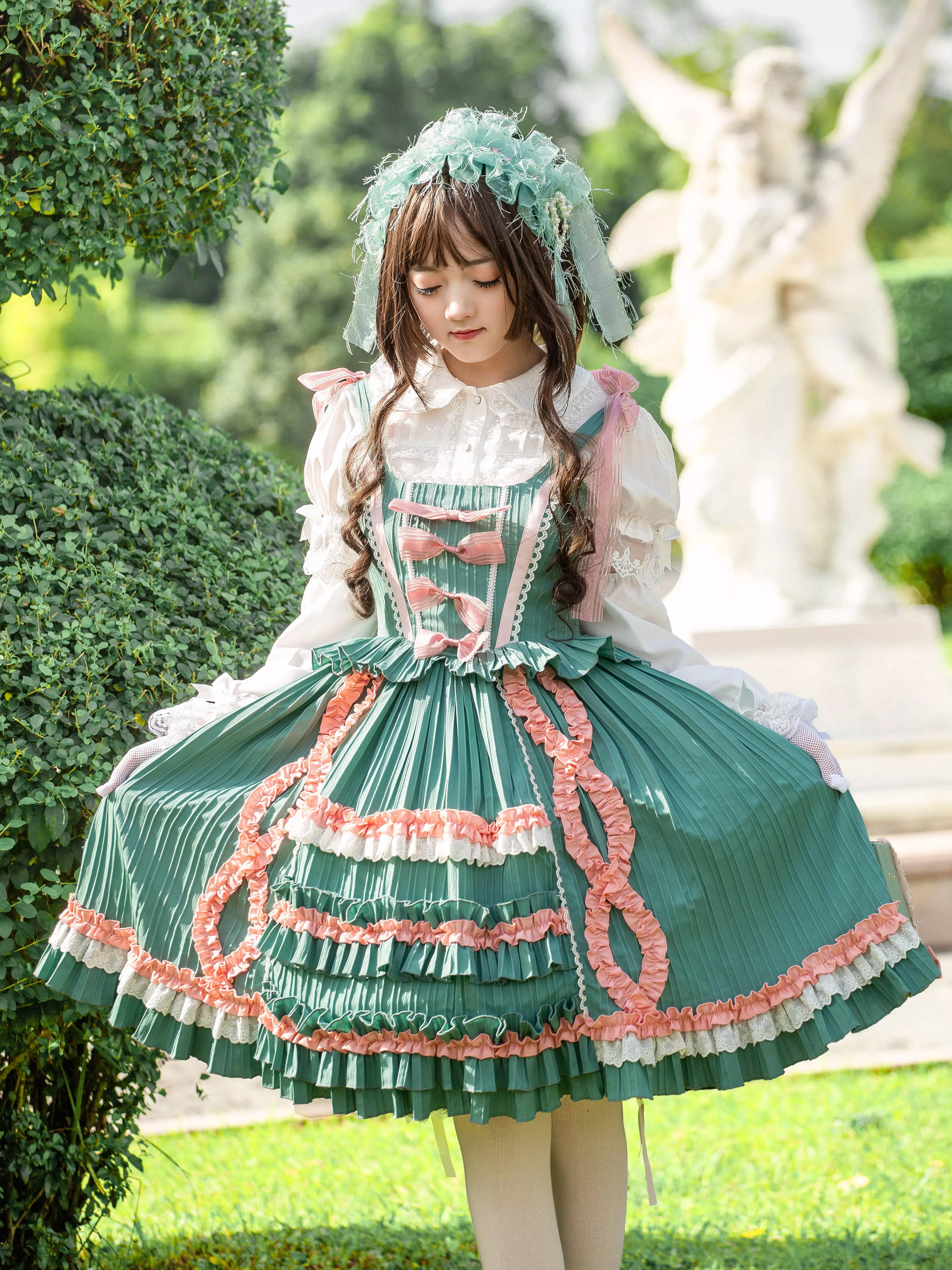Lolitashow Exclusive ビクトリア朝 のヴィンテージ ロココ スタイルの