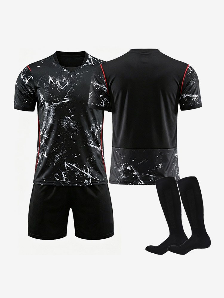 2026 Canada National Team Style Away Jersey Black Short Sleeve