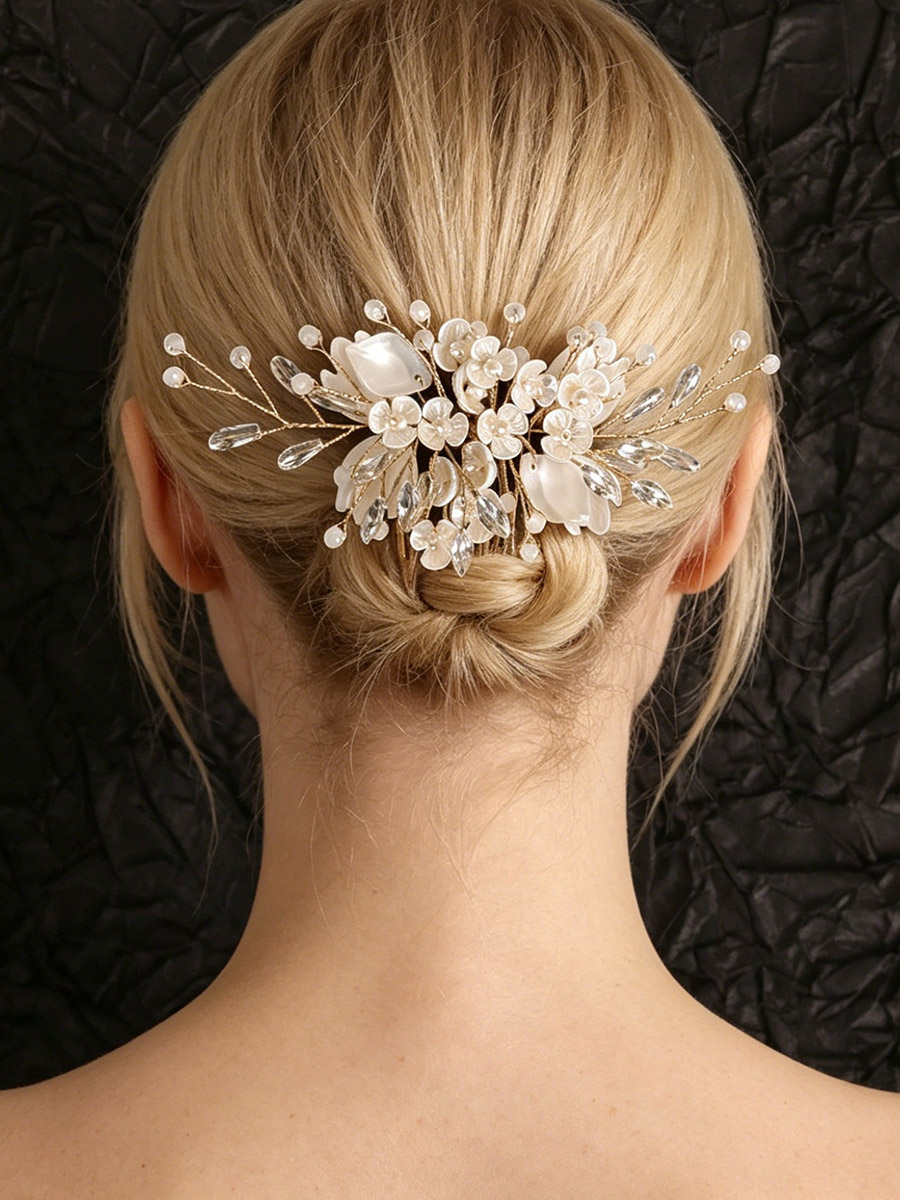 Wedding Headpiece Metal Hair Accessories For Bride-image-1089726