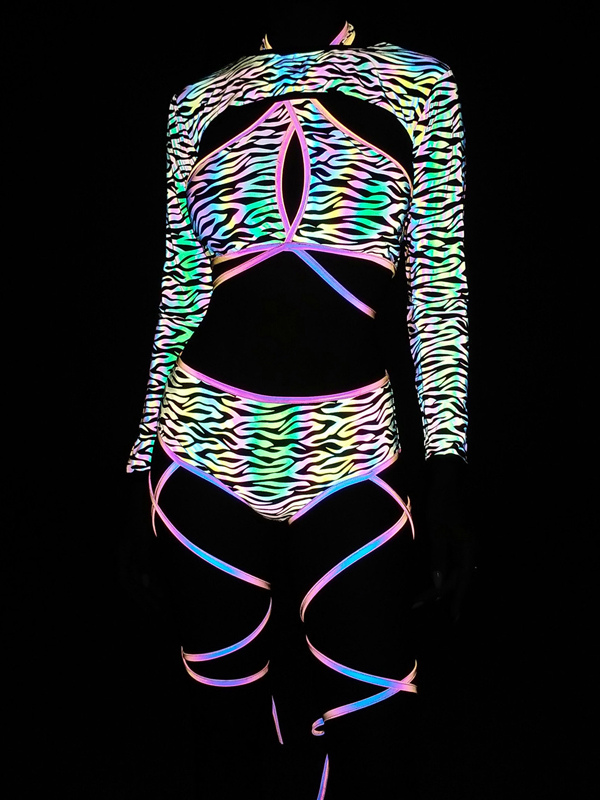 Printed Bodysuit Halloween Cosplay Costume Halloween Holiday Catsuits & Zentai-image-1090844
