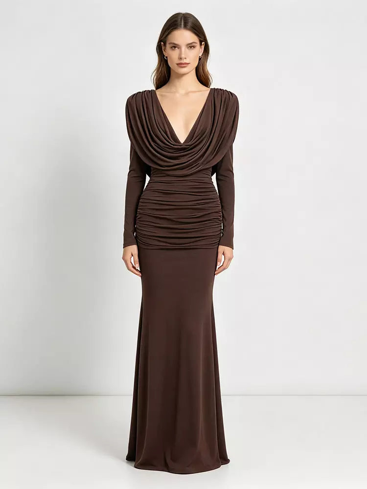secy evening dress Black Two Piece Satin Dress,Sexy Evening with Slit,Prom Floor Length Neckline Spaghetti Long Sheath Red High