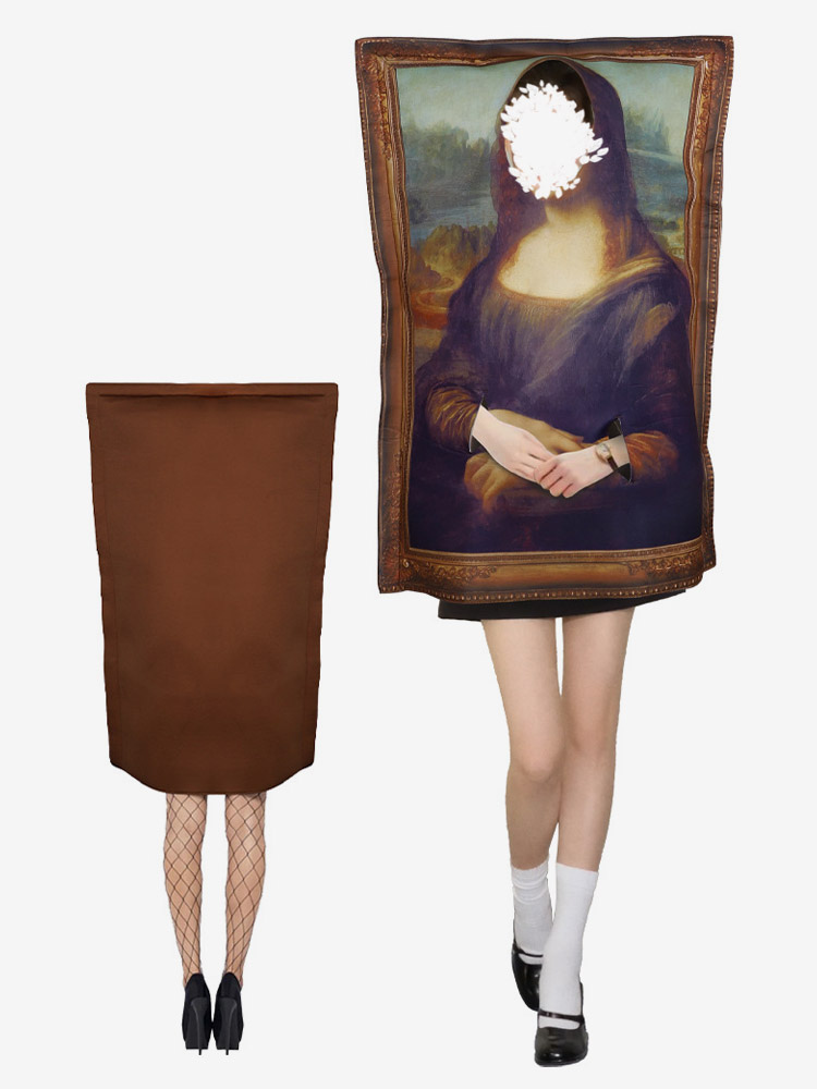 Costume de cosplay Mona Lisa pour Halloween