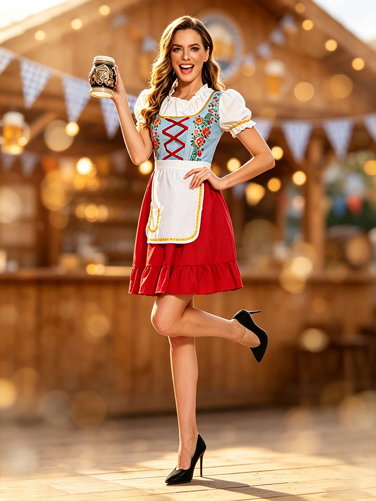 Déguisements pour l'Oktoberfest Halloween Fête de la bière allemande Carnaval bavarois