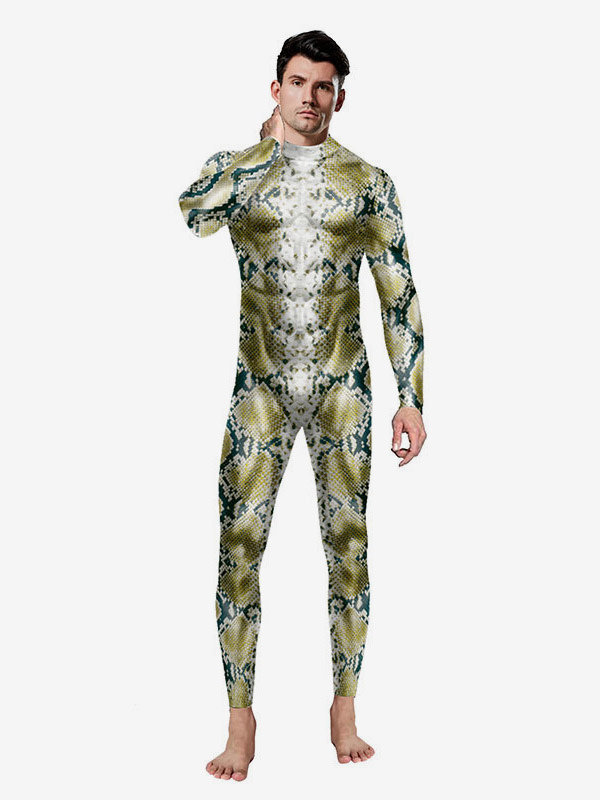 Sexy Herren-Jumpsuits Cosplay-Kostüme Tiermuster Paar-Bodysuits Leoparden-Shapewear-Romper-Outfits