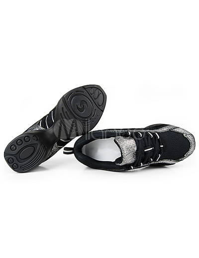 black lace up jazz shoes