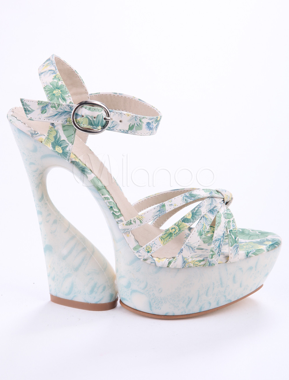 floral heels amazon