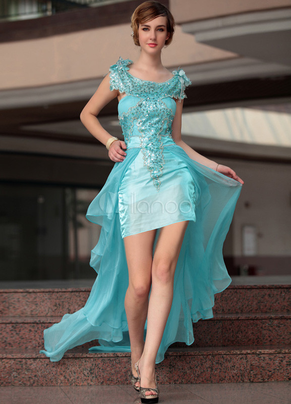 robe fourreau bleu ciel