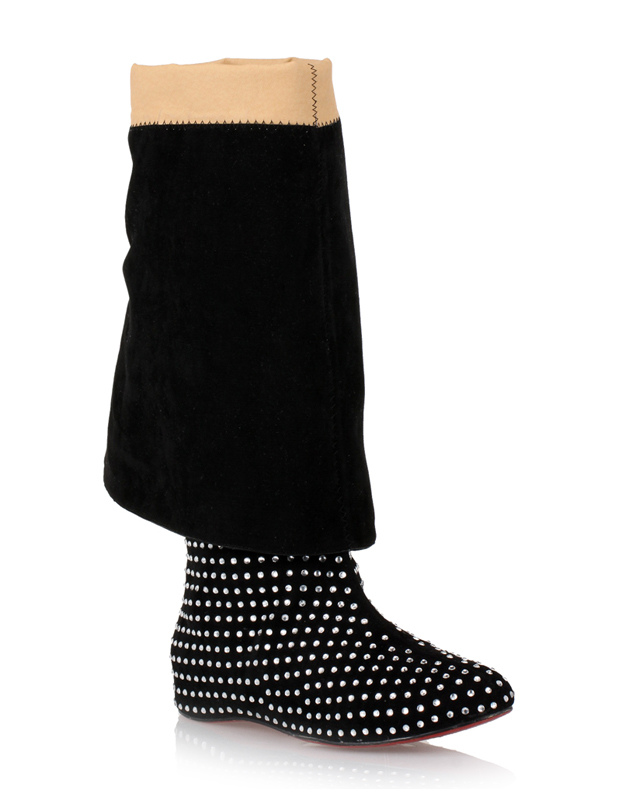 Round Toe Over the Knee Boots - Milanoo.com