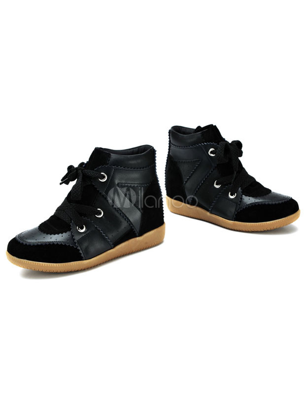 suede black booties flat