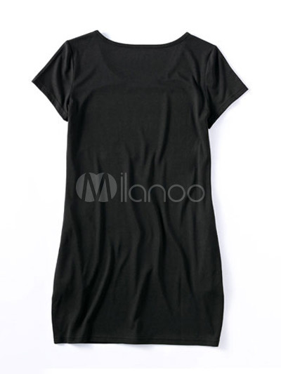 black spandex t shirt