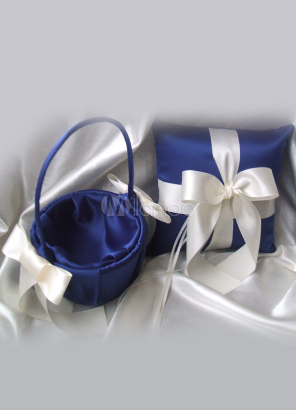 royal blue silk ribbon