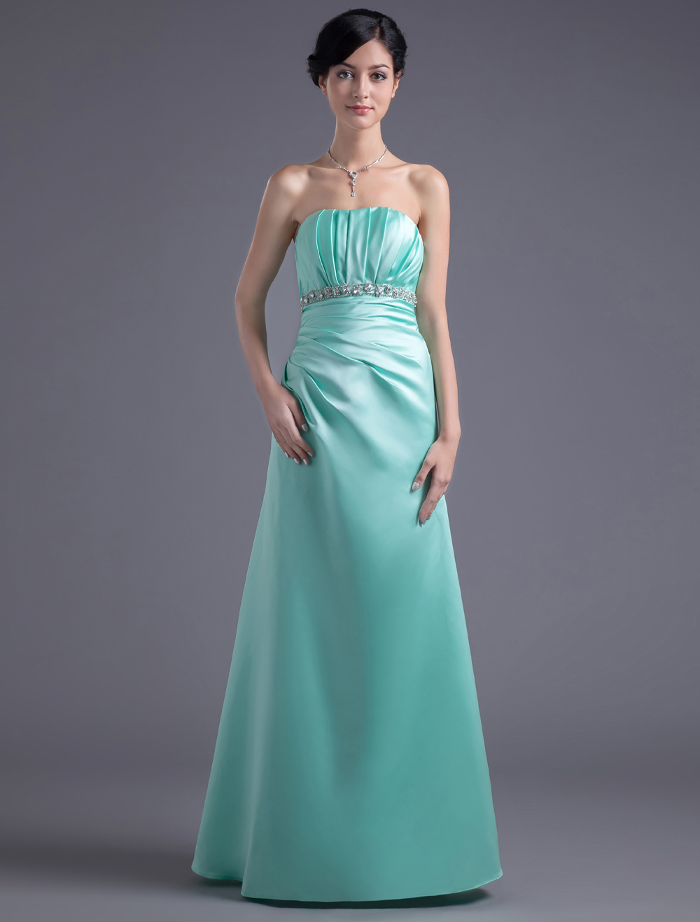 Strapless Evening Dress - Milanoo.com