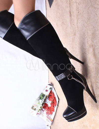 sheepskin boots with zipper