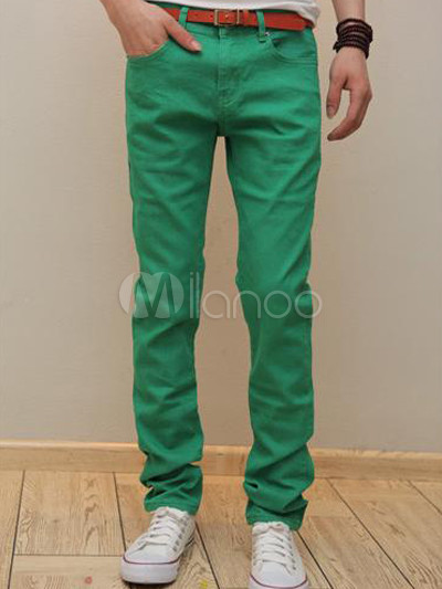 Pantalón vaquero Elástico talle medio para mujer Verde Musgo- Gary´s
