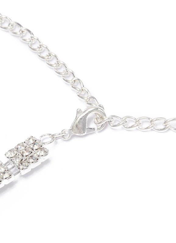 Nice Silver Metal Jewelry Set For Bridal