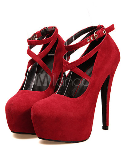 scarpe rosse con tacco