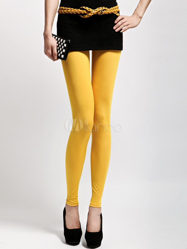 leggings gialli