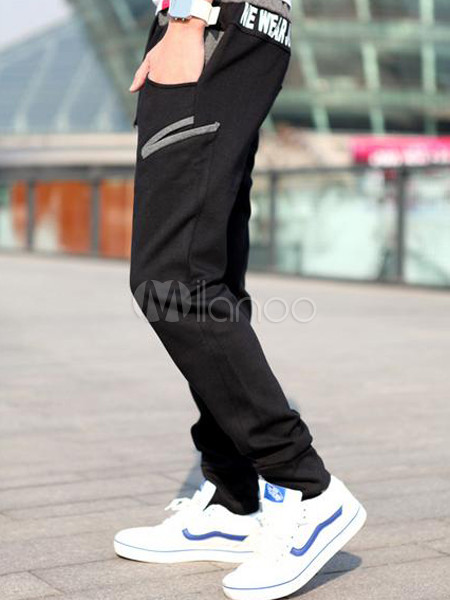 men's cotton athletic pants